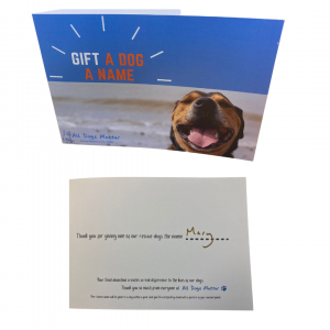 Gift a Dog a Name