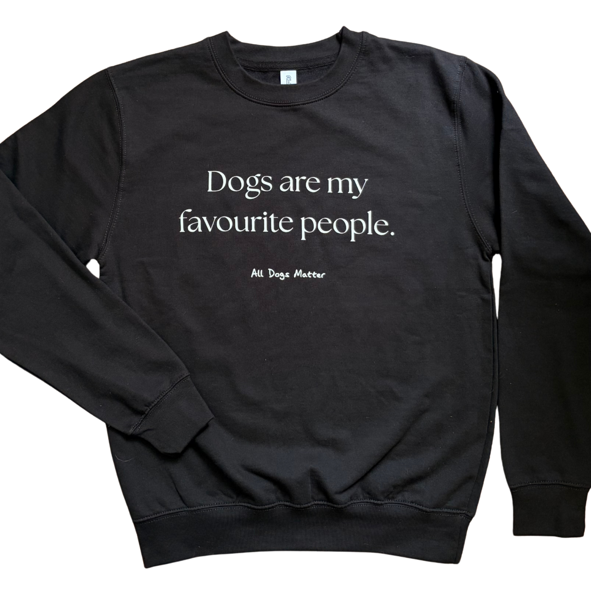 Favourite People Sweatshirt Black