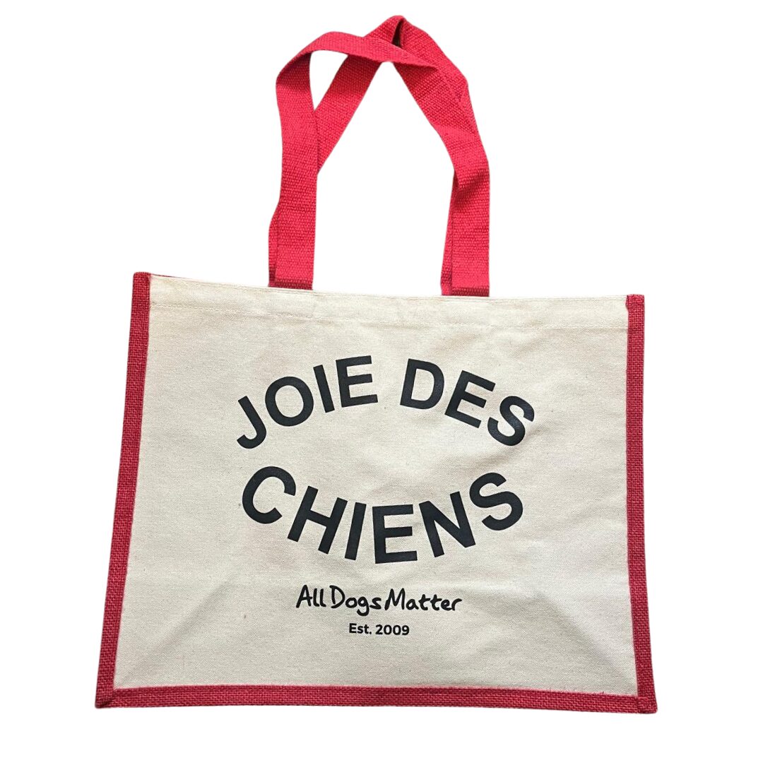 Joie Des Chiens canvas bag – available in 2 new colours