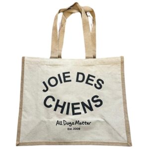 Joie Des Chiens canvas bag - available in 2 new colours